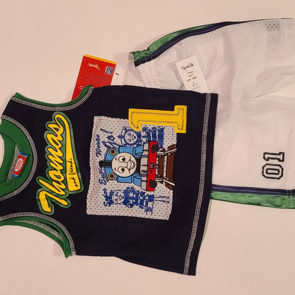 Thomas the tank athletic outfit